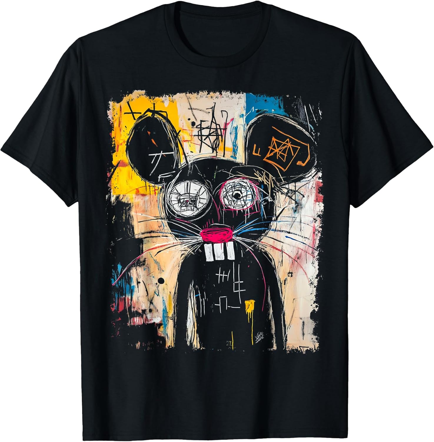 Pop Art Style Mouse 90s Graffiti T-Shirt Unisex T-shirt, Sweatshirt, Hoodie, Long Sleeve Tee