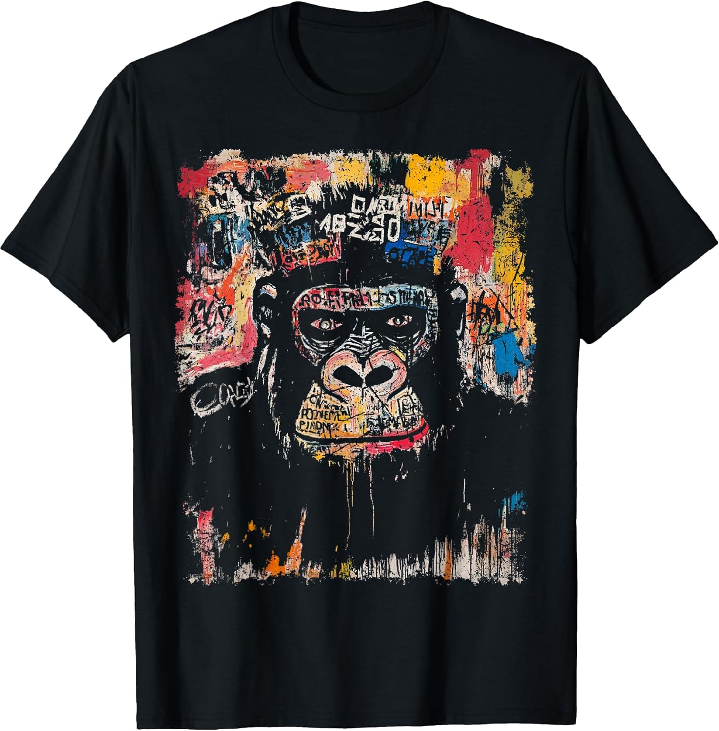 Pop Art Style Gorilla 90s Graffiti T-Shirt Unisex T-shirt, Sweatshirt, Hoodie, Long Sleeve Tee