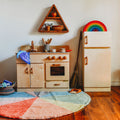 Classic Wooden Play Refrigerator