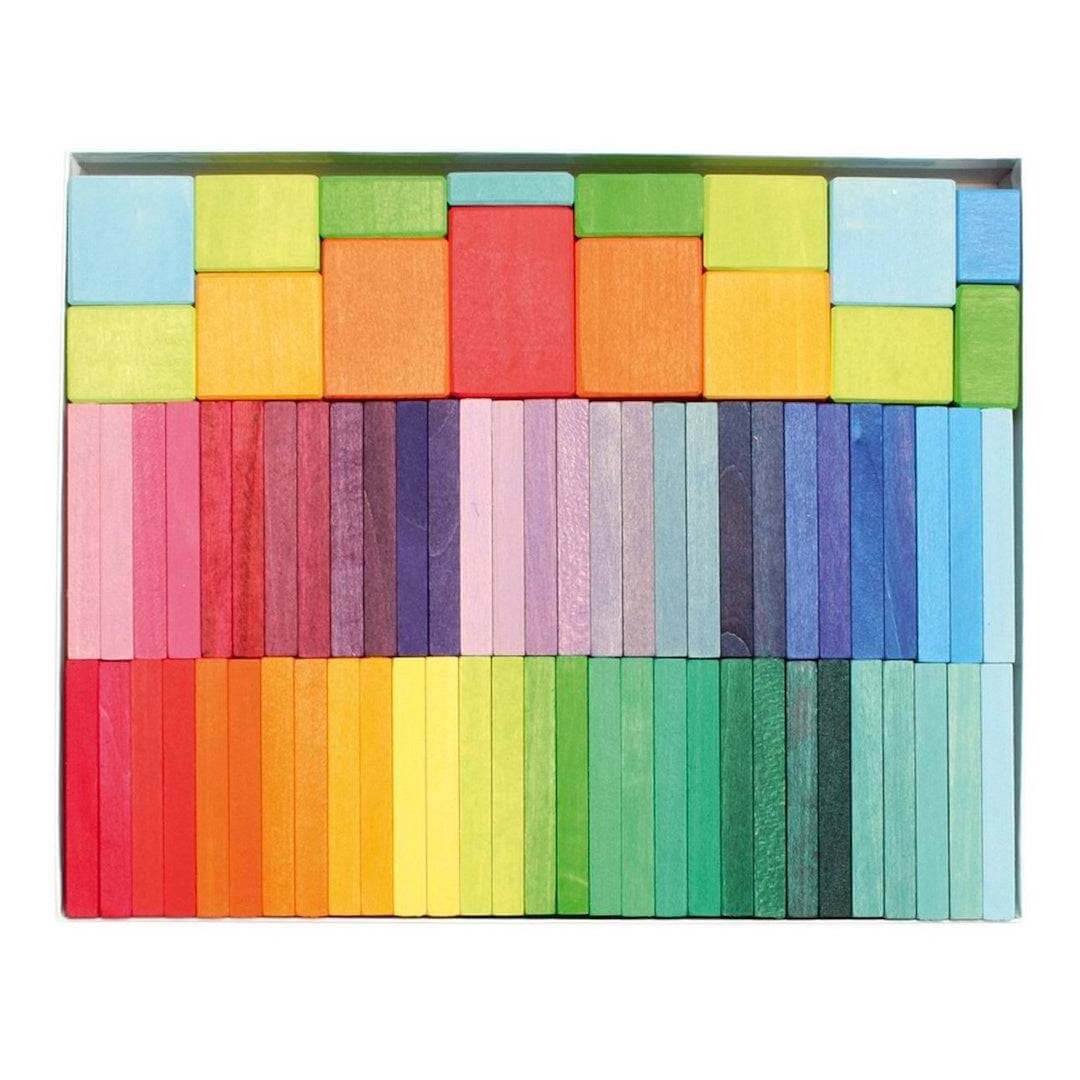 Color Chart Rally Wooden Blocks Set