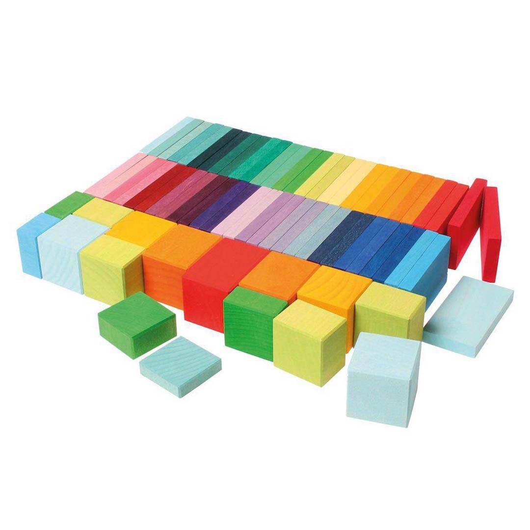 Color Chart Rally Wooden Blocks Set