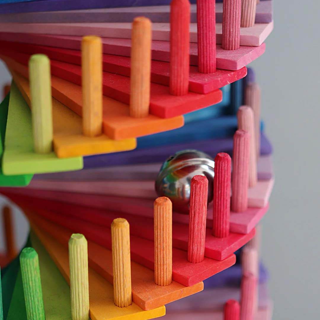 Rainbow Musical Ball Run Assembly Set
