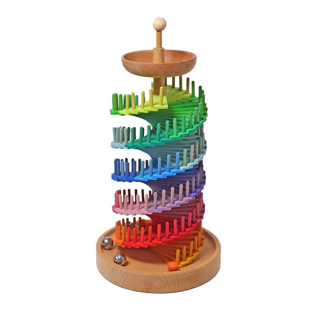 Rainbow Musical Ball Run Assembly Set