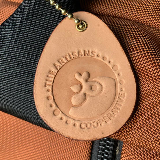 "Artisans Cooperative" Fundraiser Leather Keychain