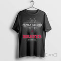 Officials God First Family Second Then Atlanta Braves Baseball Unisex T-shirt, Sweatshirt, Hoodie, Long Sleeve Tee