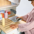 Wooden Laundrette Playset