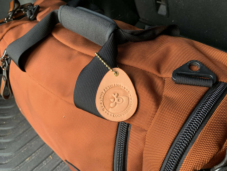 "Artisans Cooperative" Fundraiser Leather Keychain